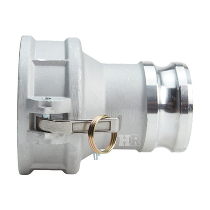 Aluminum 5" Female Camlock x 4" Male Camlock (USA)