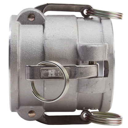 Aluminum 3" Female Camlock x 3" Female Camlock (USA)