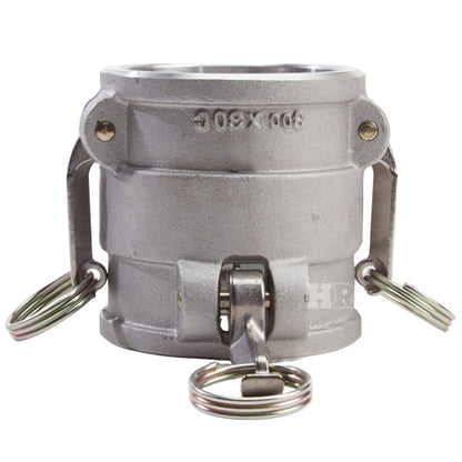 Aluminum 3" Female Camlock x 3" Female Camlock (USA)