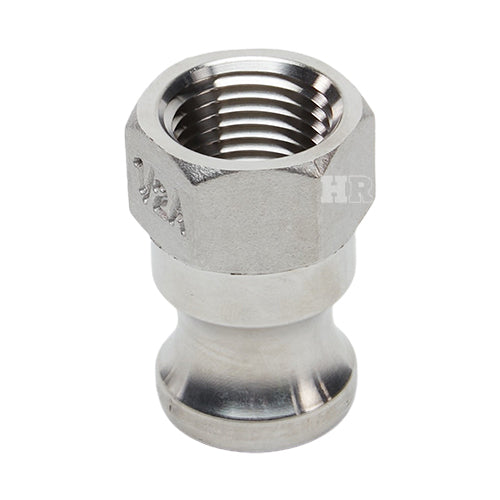 Stainless Steel 1/2" Male Camlock x 1/2" Female NPT