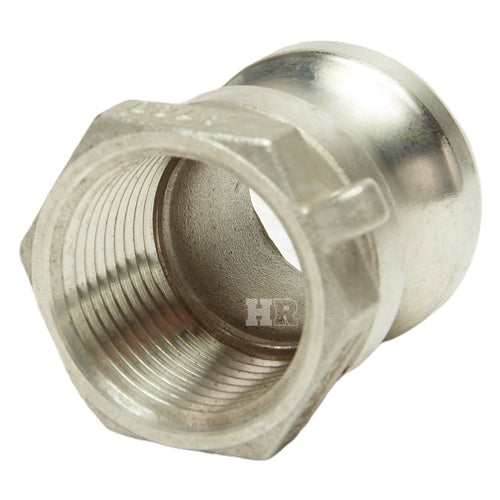 Stainless Steel 1" Male Camlock x 1" Female NPT