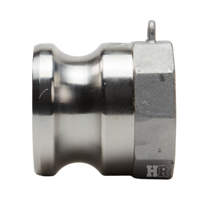 Stainless Steel 1 1/2" Male Camlock x 1 1/2" Female NPT (USA)