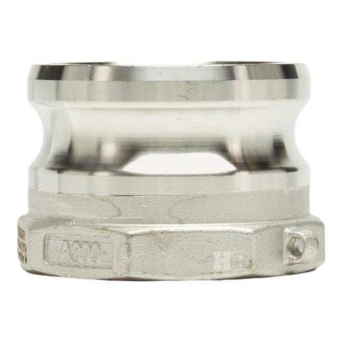 Stainless Steel 3" Male Camlock x 3" Female NPT