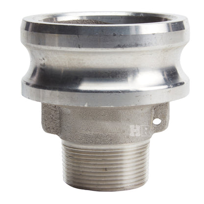 Stainless Steel 3" Camlock Male x 1 1/2" NPT Male (USA)