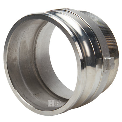 Stainless Steel 6" Camlock Male x 6" NPT Male