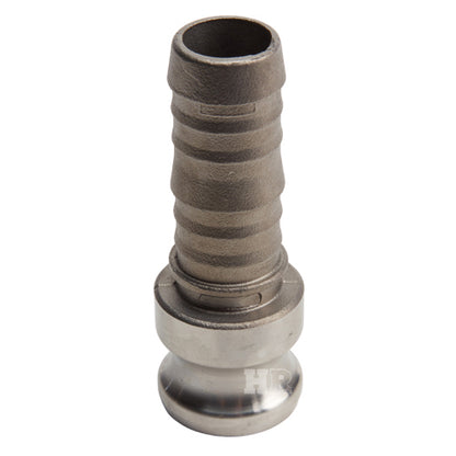 Stainless Steel 1" Male Camlock to Hose Shank (USA)