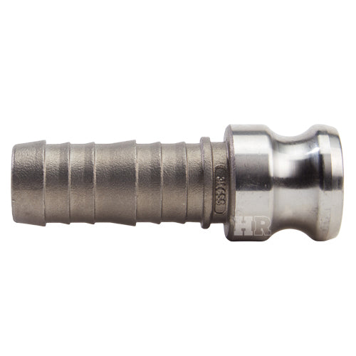 Stainless Steel 1" Male Camlock to Hose Shank (USA)
