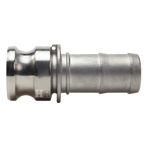 Stainless Steel 1 1/2" Male Camlock to Hose Shank (USA)