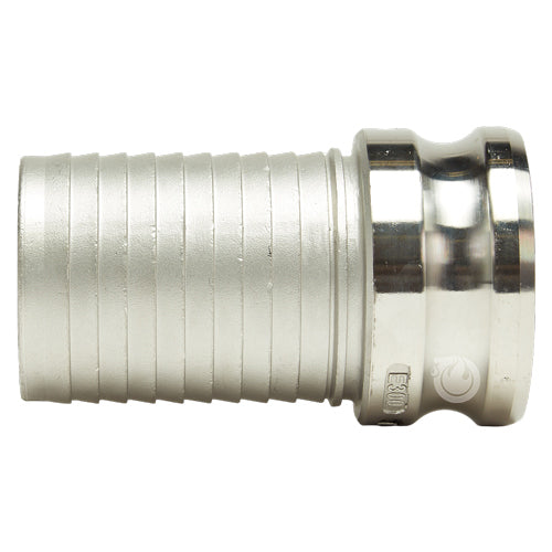 Stainless Steel 3" Camlock Male to Hose Shank