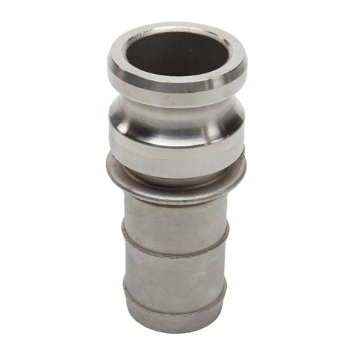 Stainless Steel 3" Camlock Male to Hose Shank (USA)