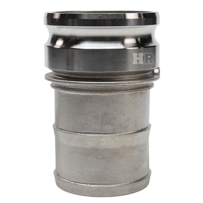 Stainless Steel 6" Camlock Male to Hose Shank (USA)