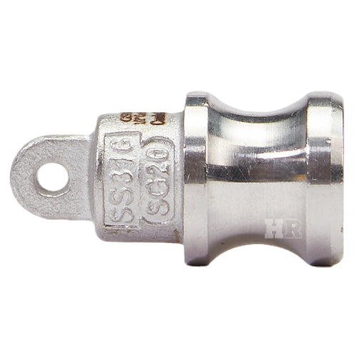Stainless Steel 1/2" Camlock Male Dust Plug