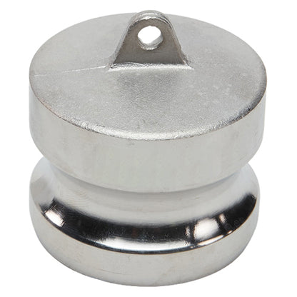 Stainless Steel 1 1/2" Camlock Male Dust Plug