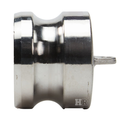 Stainless Steel 1 1/2" Camlock Male Dust Plug