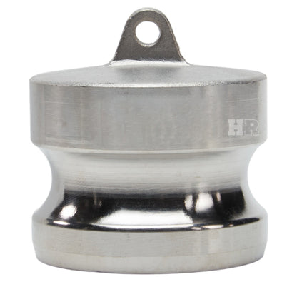 Stainless Steel 1 1/2" Camlock Male Dust Plug