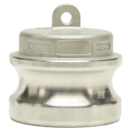 Stainless Steel 2" Camlock Male Dust Plug