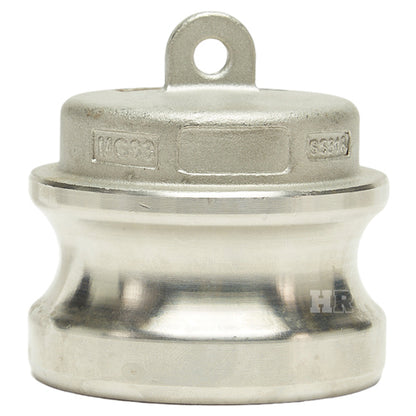 Stainless Steel 2" Camlock Male Dust Plug