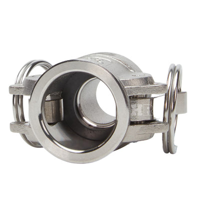 Stainless Steel 1/2" Female Camlock x 1/2" Male NPT (USA)