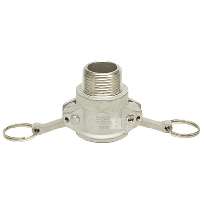 Stainless Steel 1" Female Camlock x 1" Male NPT