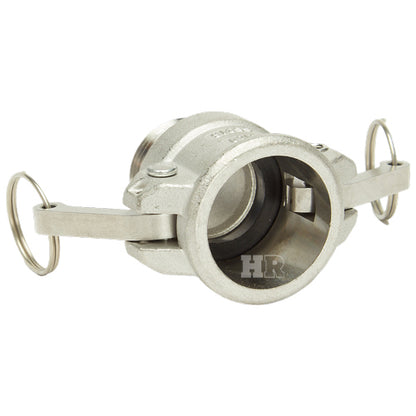 Stainless Steel 1" Female Camlock x 1" Male NPT