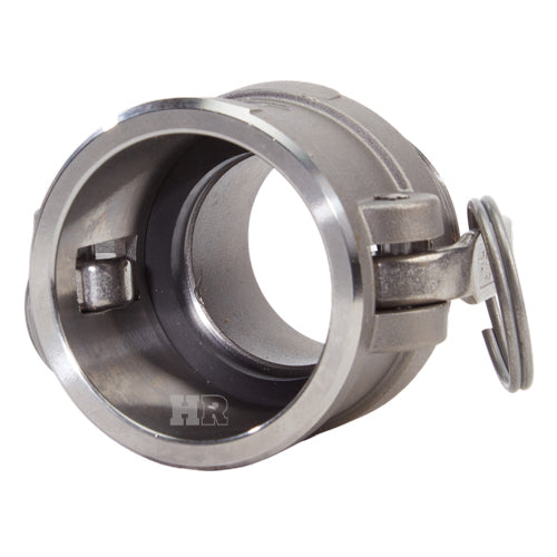 Stainless Steel 2" Female Camlock x 1 1/2" Male NPT (USA)