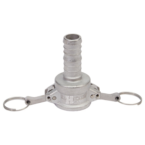 Stainless Steel 3/4" Female Camlock to Hose Shank