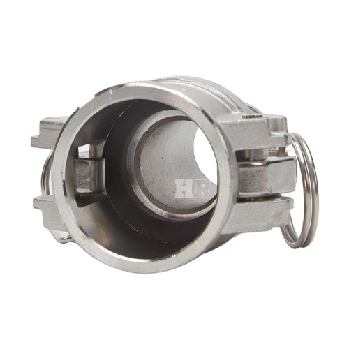 Stainless Steel 1 1/4" Female Camlock to Hose Shank (USA)