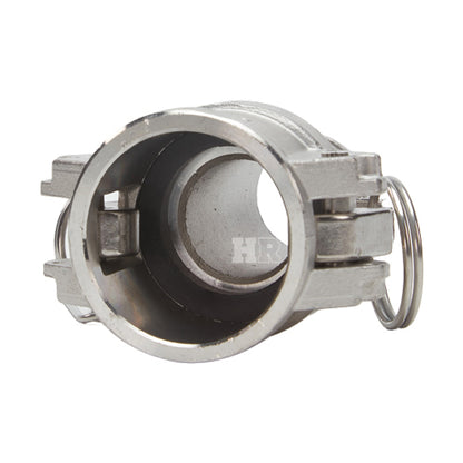 Stainless Steel 1 1/4" Female Camlock to Hose Shank (USA)