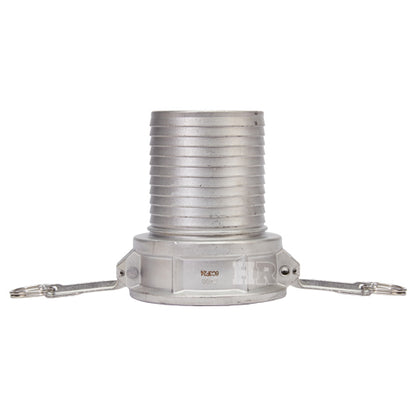 Stainless Steel 4" Female Camlock to Hose Shank