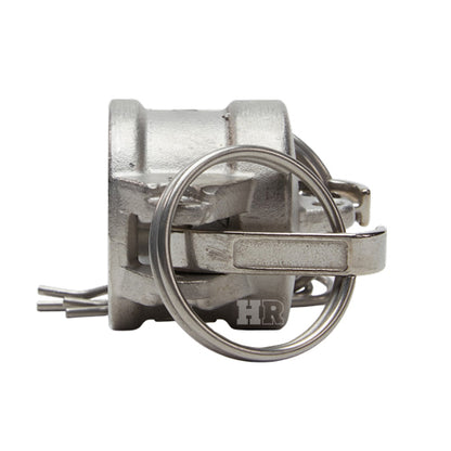 Stainless Steel 3/4" Camlock Female Dust Cap
