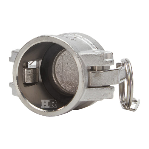 Stainless Steel 1 1/4" Camlock Female Dust Cap (USA)