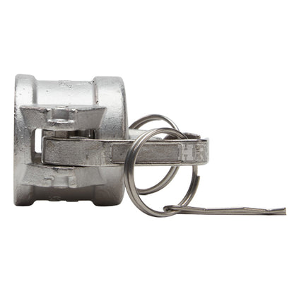 Stainless Steel 1 1/4" Camlock Female Dust Cap (USA)