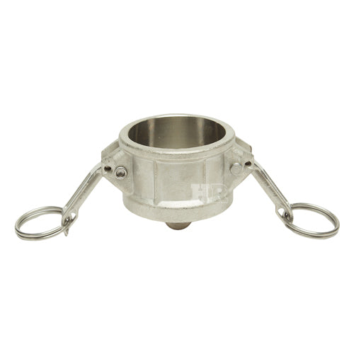 Stainless Steel 2" Camlock Female Dust Cap