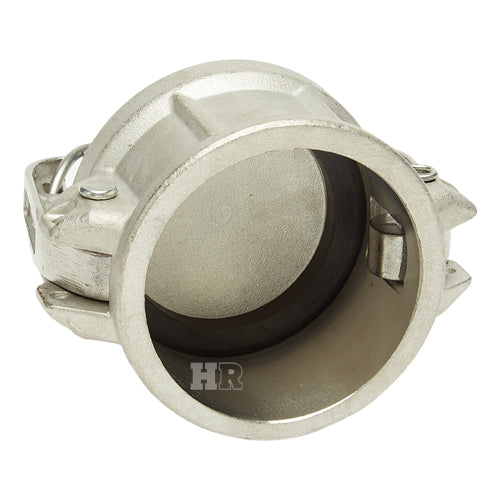 Stainless Steel 2" Camlock Female Dust Cap