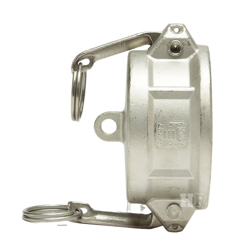 Stainless Steel 3" Camlock Female Dust Cap