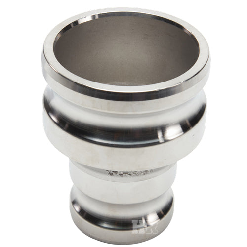 Stainless Steel 2" Male Camlock x 3" Male Camlock