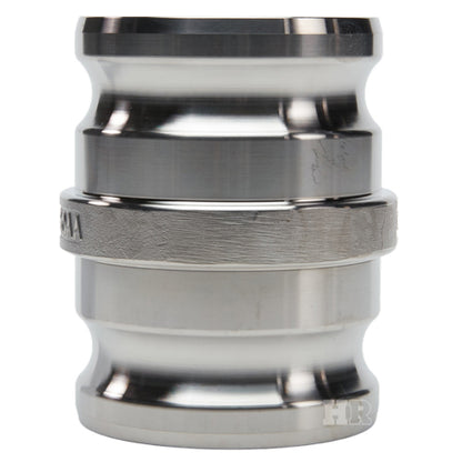 Stainless Steel 6" Male Camlock x 6" Male Camlock (USA)