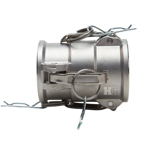 Stainless Steel 3" Female Camlock x 3" Female Camlock