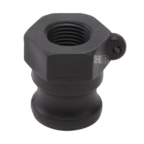 Plastic 3/4" Male Camlock x 1/2" Female NPT