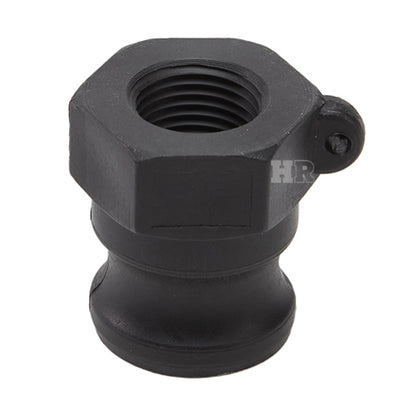Plastic 3/4" Male Camlock x 1/2" Female NPT