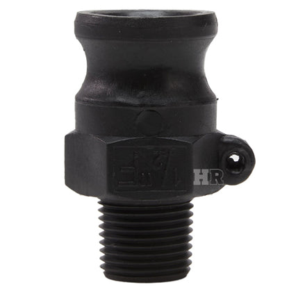 Plastic 3/4" Male Camlock x 1/2" Male NPT