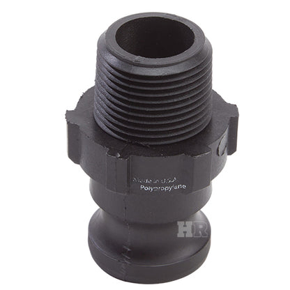 Plastic 1" Male Camlock x 1" Male NPT (USA)