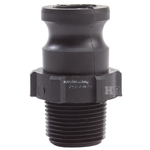 Plastic 1" Male Camlock x 1" Male NPT (USA)