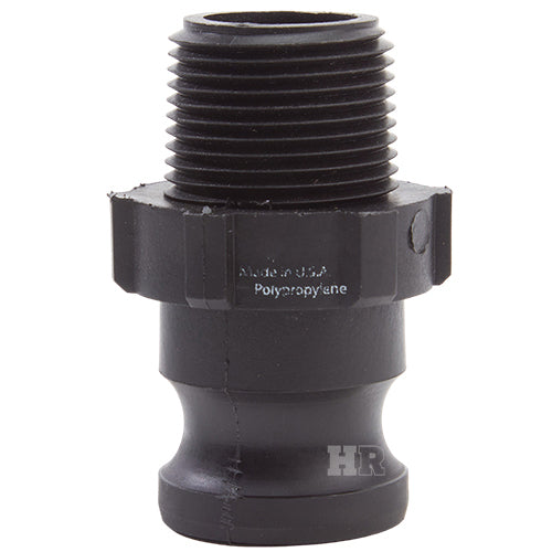 Plastic 1" Male Camlock x 1" Male NPT (USA)