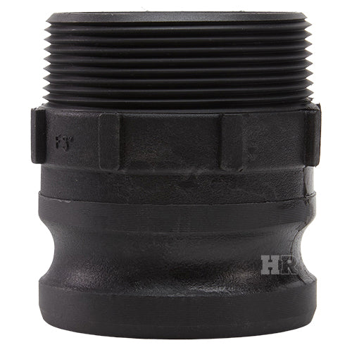 Plastic 3" Male Camlock x 3" Male NPT