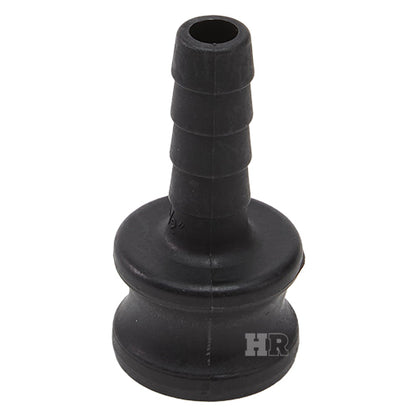 Plastic 3/4" Male Camlock to 1/2" Hose Shank