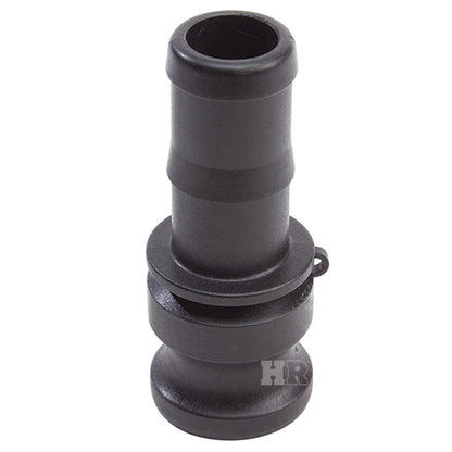 Plastic 1 1/4" Male Camlock to Hose Shank (USA)