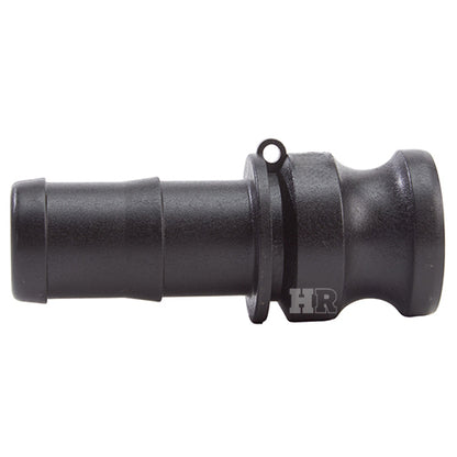 Plastic 1 1/4" Male Camlock to Hose Shank (USA)