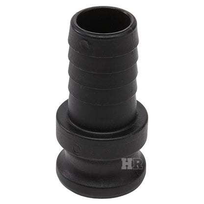 Plastic 1 1/2" Male Camlock to Hose Shank