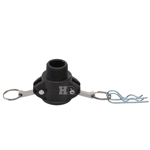 Plastic 1" Female Camlock x 1" Male NPT